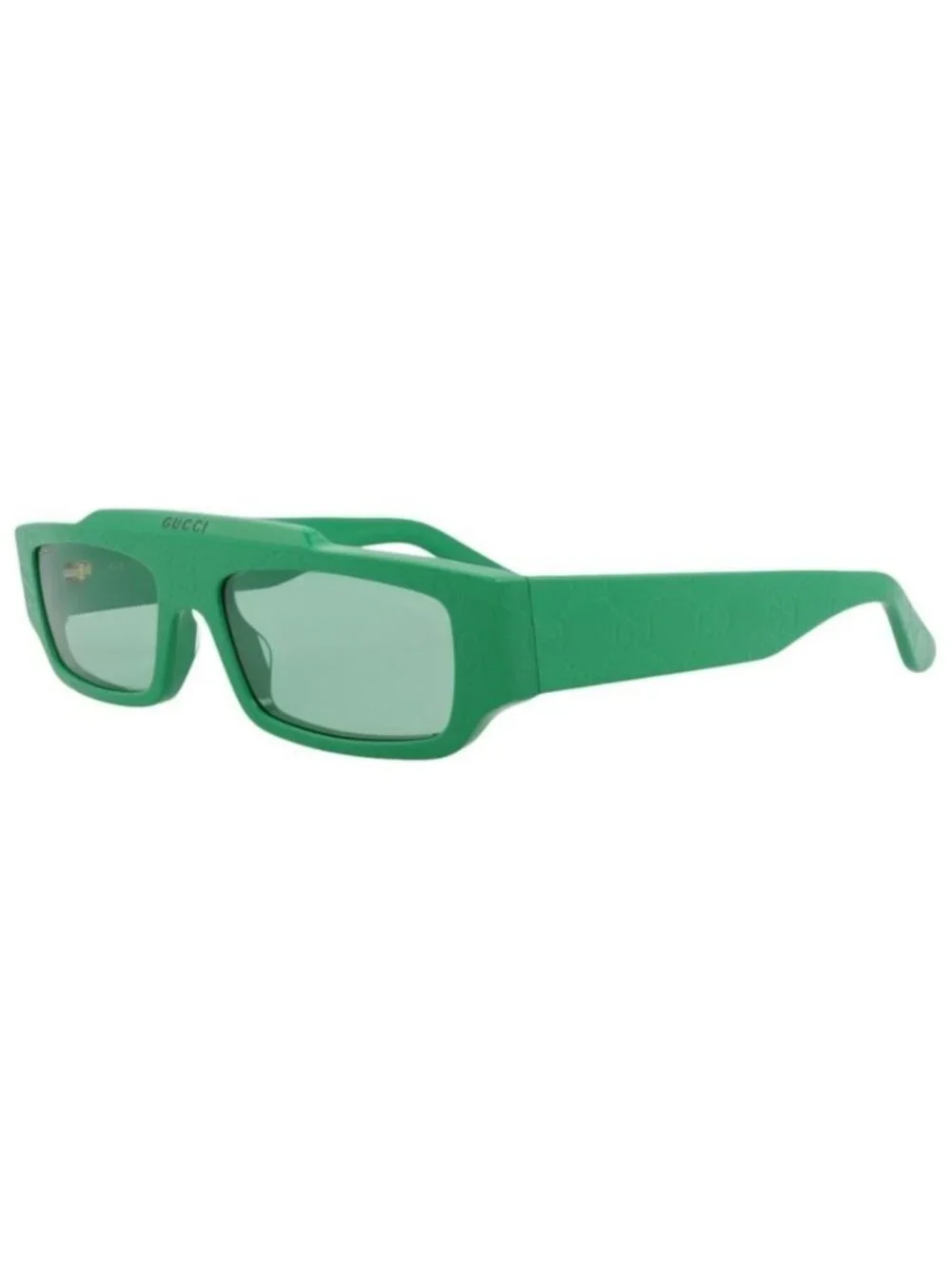 New Gucci Mens Square/Rectangle Green Green Green Fashion Designer Sunglasses